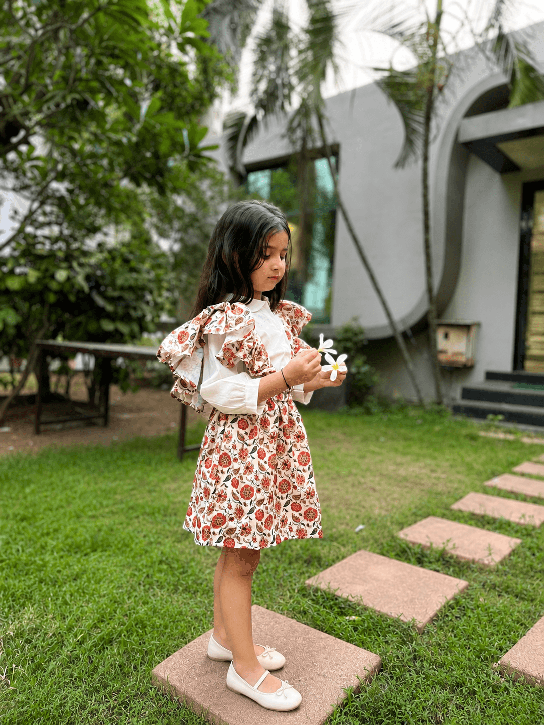 Totli Tales lookbook — child in Totli clothing