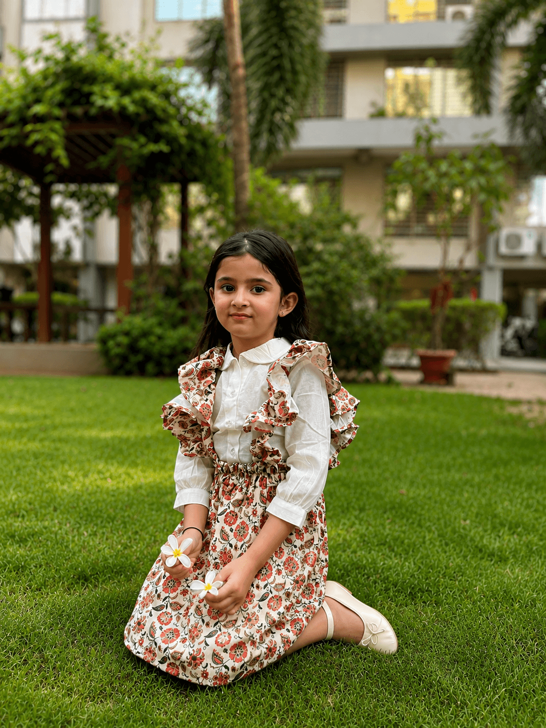 Totli Tales lookbook — child in Totli clothing