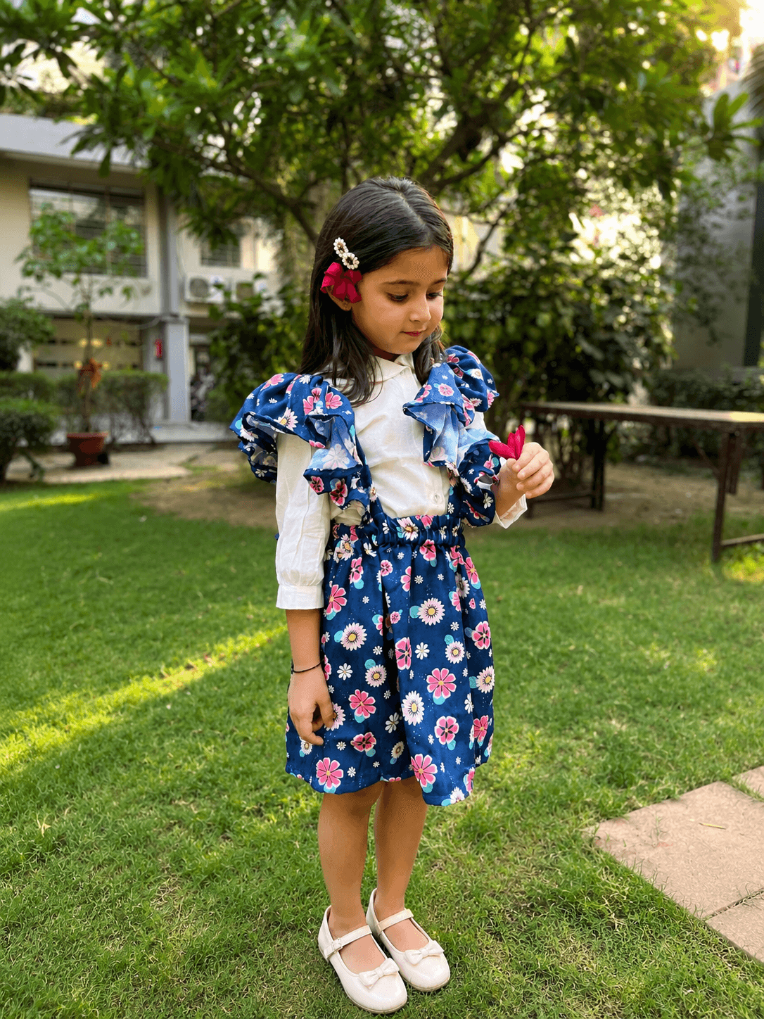Totli Tales lookbook — child in Totli clothing