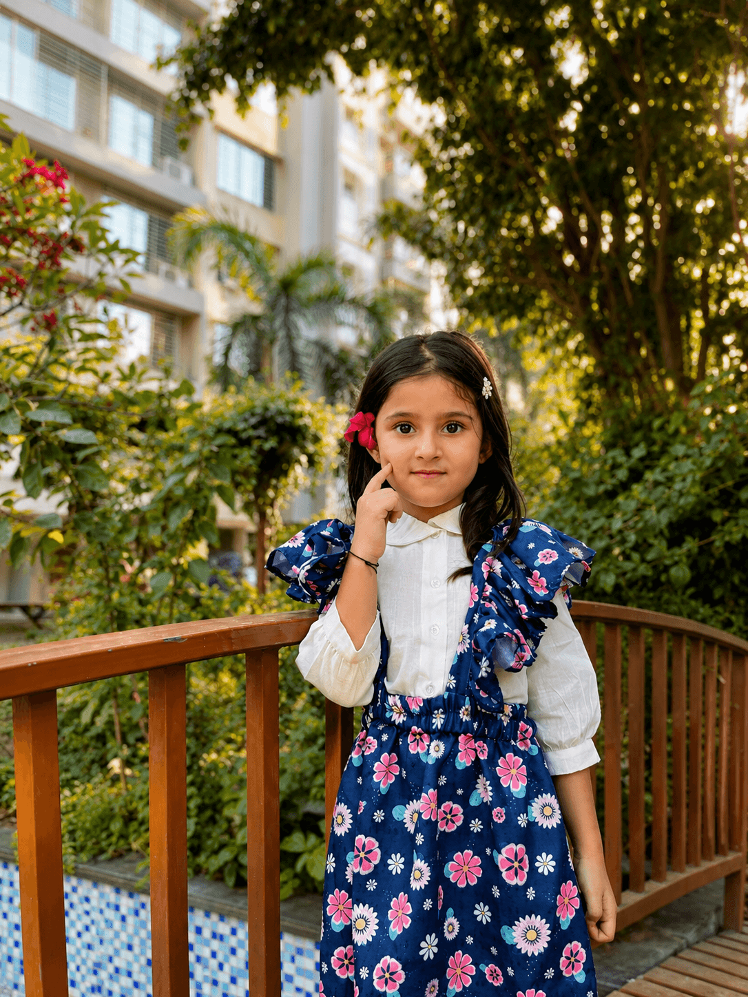 Totli Tales lookbook — child in Totli clothing